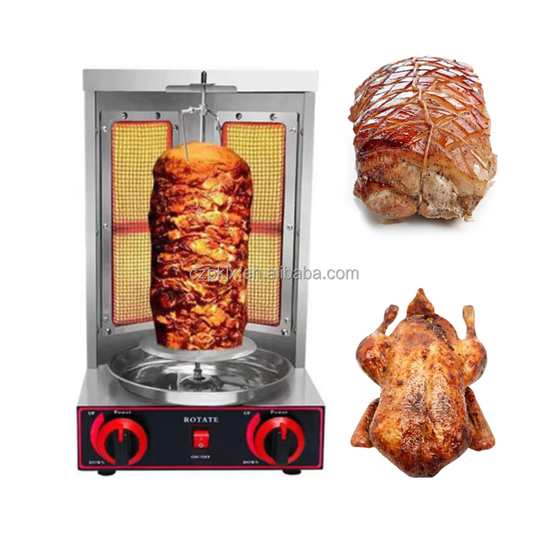 Restaurant Kitchen Kebab Equipment Doner Kebab Machinery Shawarma Making Machine