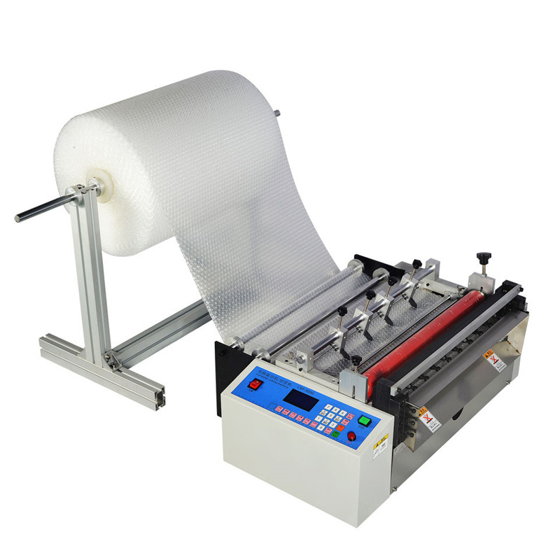 Fast Speed Automatic 200mm 400mm Roll Cutting Machine Fabric Cloth Roll To Sheet Cutter