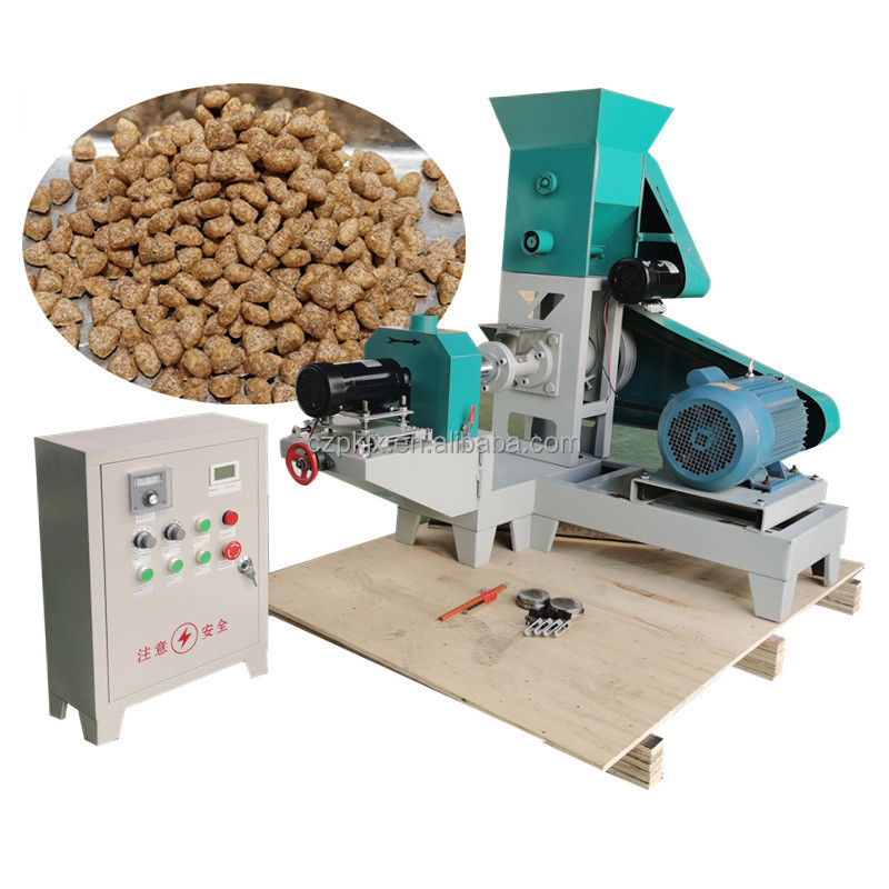 Catfish Pallet Float Dry Dog Food Fish Feed Machine in Bangladesh