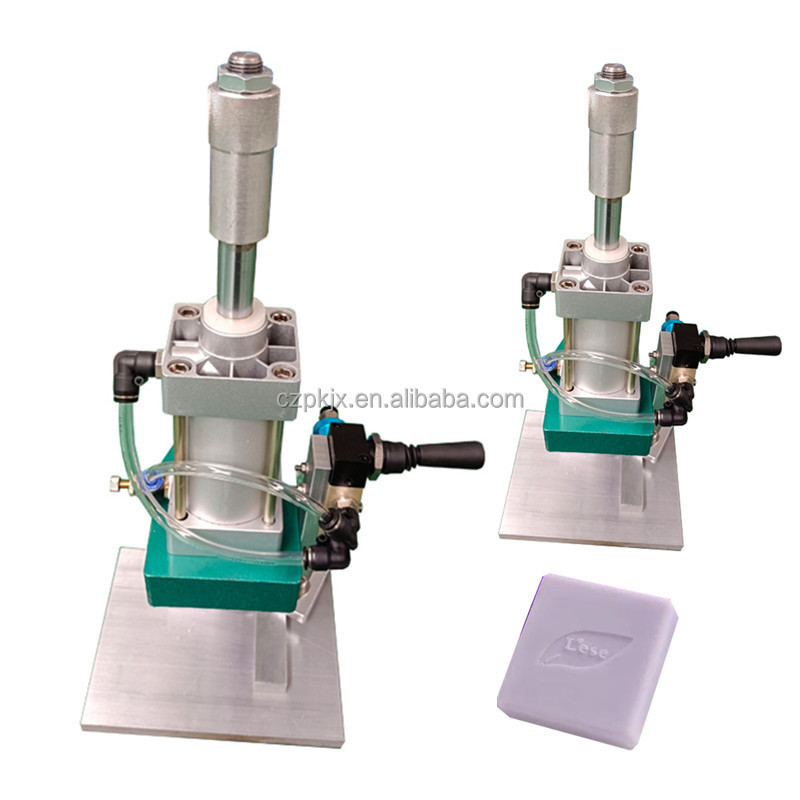 Laundry bar soap making press machine manual soap logo molding and stamping machine