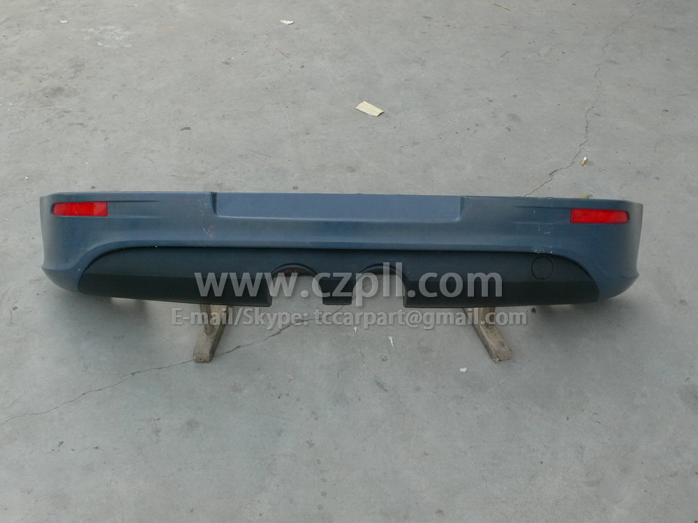 REAR BUMPER  BUMPER WITH DOUBLE EXHAUST for GOLF 5 GTI