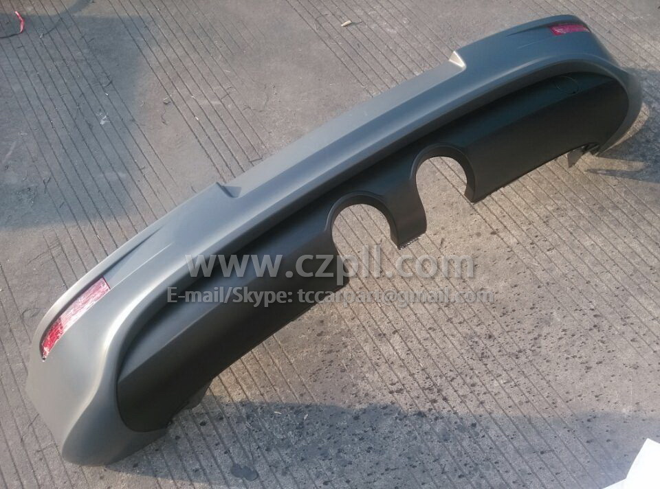 REAR BUMPER  BUMPER WITH DOUBLE EXHAUST for GOLF 5 GTI