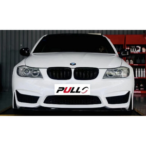 For BMW 3 series E90 2009-2012 to M4 model Body kit include front and rear bumper with grille hood fenders side skirts