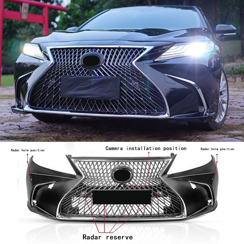 For TOYOTA Camry 2018-2020 upgrade to LEXUS LS style body kit with front bumper assembly