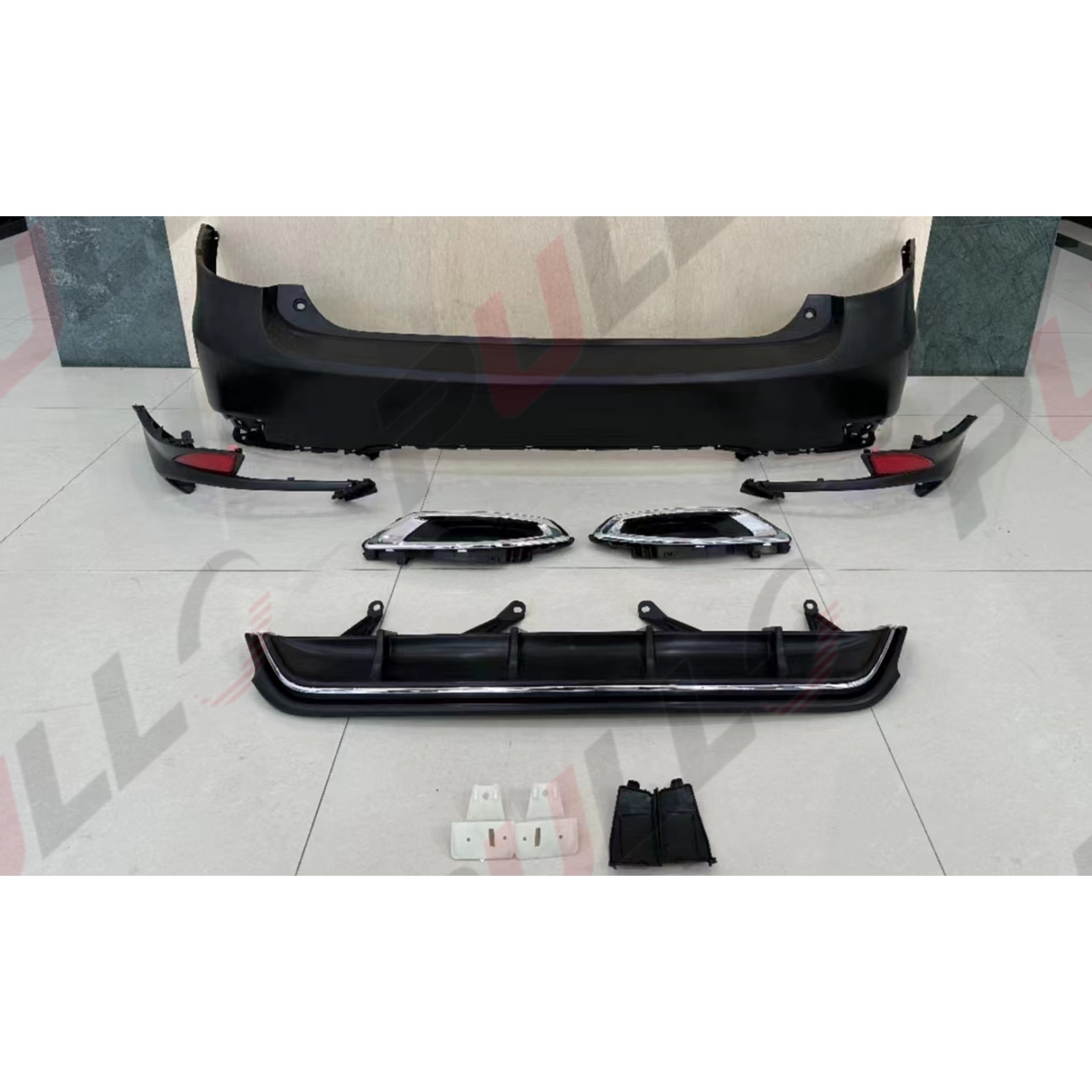 Body kit for Lexus RX350 2009-2015 upgrade to 2021 model include front and rear bumper with grille and headlight taillight