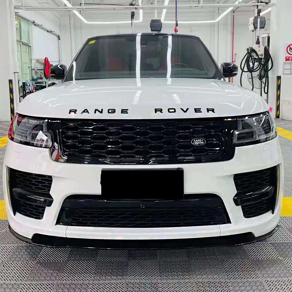 High Quality New body kit for Range Rover Vogue SVO 2013-2017 include hood headlight taillights front rear bumper for LAND ROVER