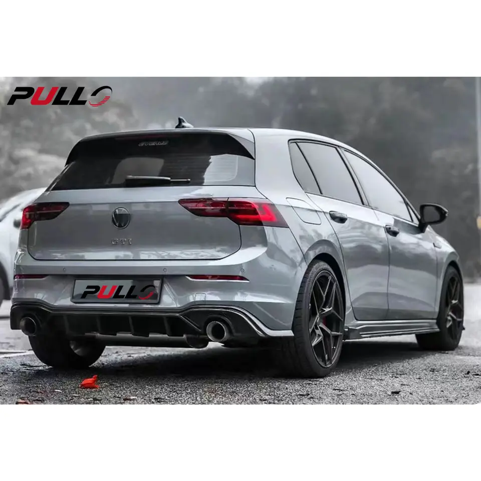 Factory price auto body systems for Volkswagen Golf 8 2020-2022 change to GTI style with front and rear bumper and grille