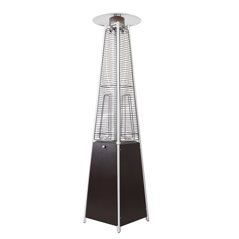 Good customer favoured garden treasure gas glass tube patio heater with flux low price table top outdoor patio heater