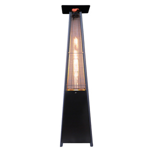 Good customer favoured garden treasure gas glass tube patio heater with flux low price table top outdoor patio heater