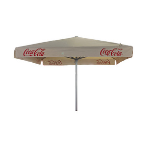 Customized Square Advertisement  Umbrella Big Outdoor Patio Umbrella Parasol with Stands