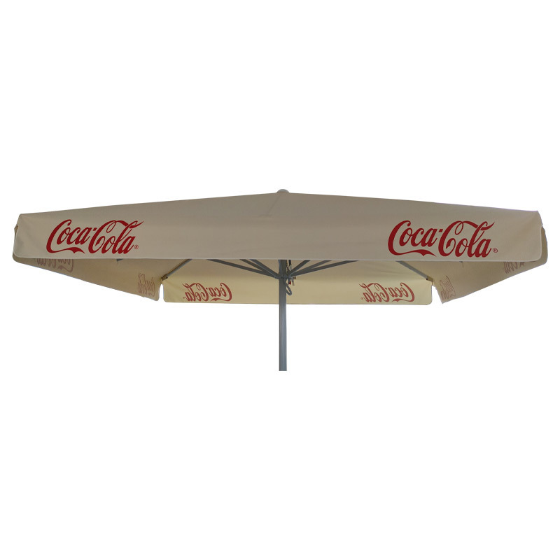 Customized Square Advertisement  Umbrella Big Outdoor Patio Umbrella Parasol with Stands