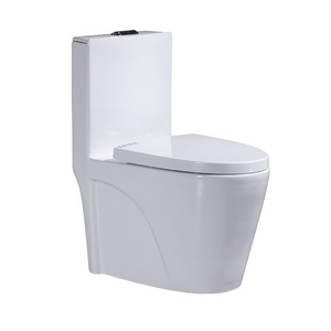 Elegant design One Piece Ceramic Sanitary Ware washdown Toilet Floor Mounted Toilet Bowl