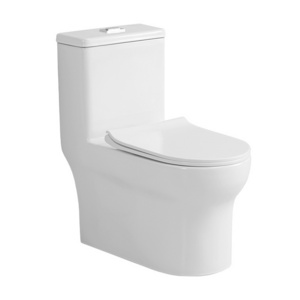 Inodoros Modernos Sanitary Wares S trap Wc Toilet Set Bathroom Water Closet Siphonic One Piece Toilet