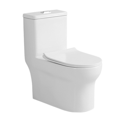 Inodoros Modernos Sanitary Wares S trap Wc Toilet Set Bathroom Water Closet Siphonic One Piece Toilet