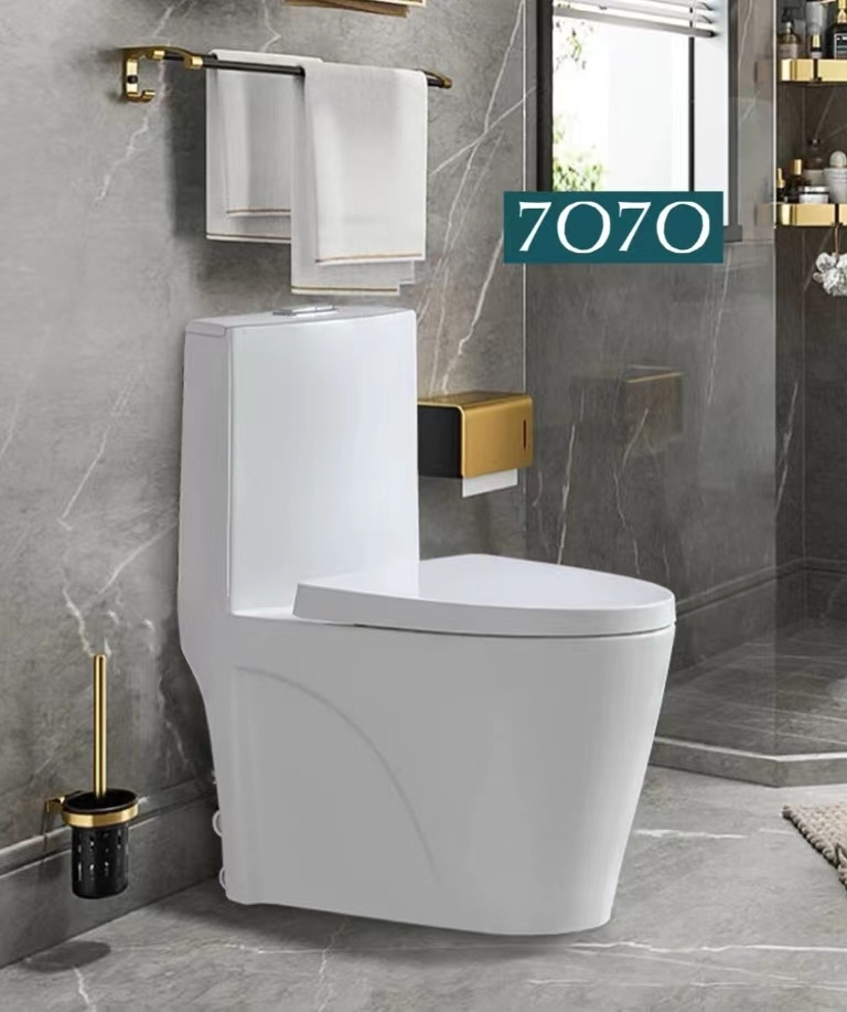 Elegant design One Piece Ceramic Sanitary Ware washdown Toilet Floor Mounted Toilet Bowl