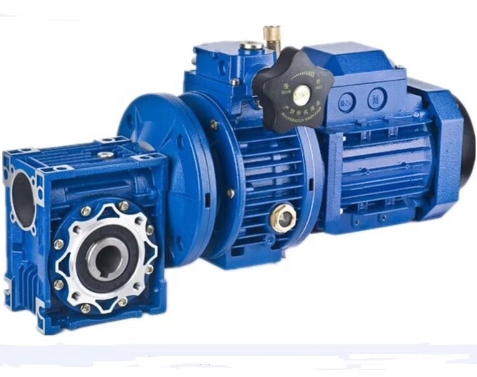 High Quality RV Reducer Double Worm Gear Speed Reducer Electric Motor Powered Gearboxes