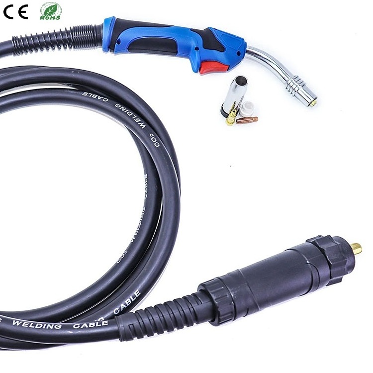 3 Meter Cable 24KD Air-cooled Welding Torch Mig Mag Gas Shield Welding Torch