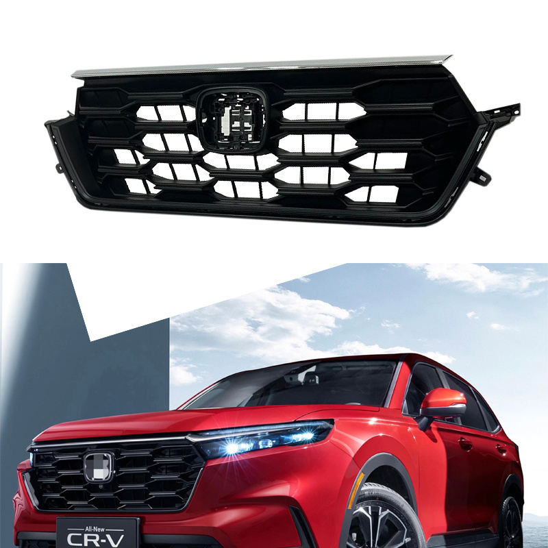 Auto Chrome Plating Front Bumper Upper Grille Grills For Honda CRV 2023