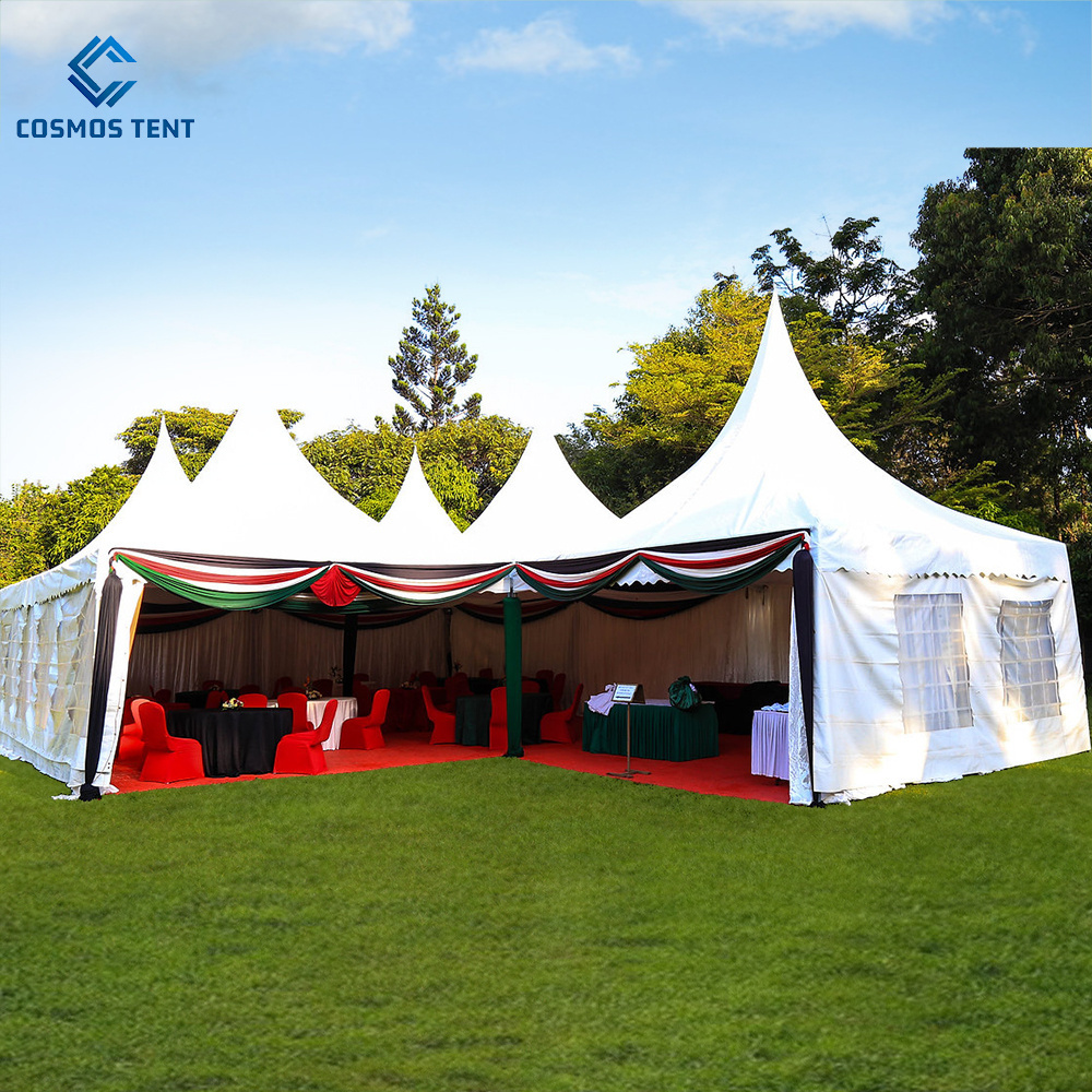 Outdoor 3m 5m 6m Pagoda Tent Event Marquee Structure Tent Gazebo