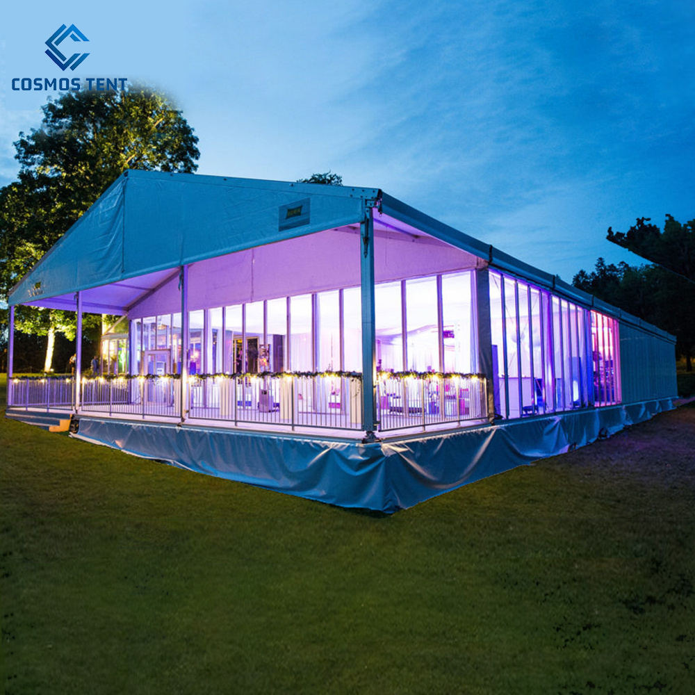 Luxury Aluminum Frame 20X20 20X30 Large Clear Top Tent Outdoor Wedding Tent for Events Party