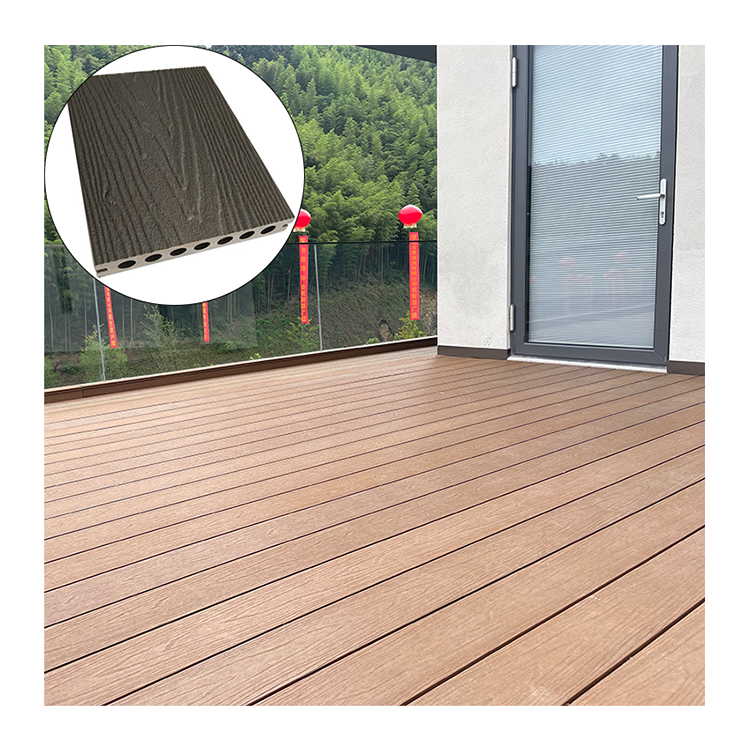 Guangdong Outdoor Decking Strand WPC Decking Swimming Pool Outdoor Deck