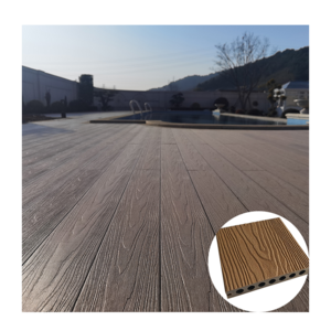 Guangdong Outdoor Decking Strand WPC Decking Swimming Pool Outdoor Deck