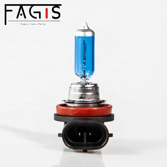 CE super white H11 halogen bulb 12v 55w xenon headlight lamp factory