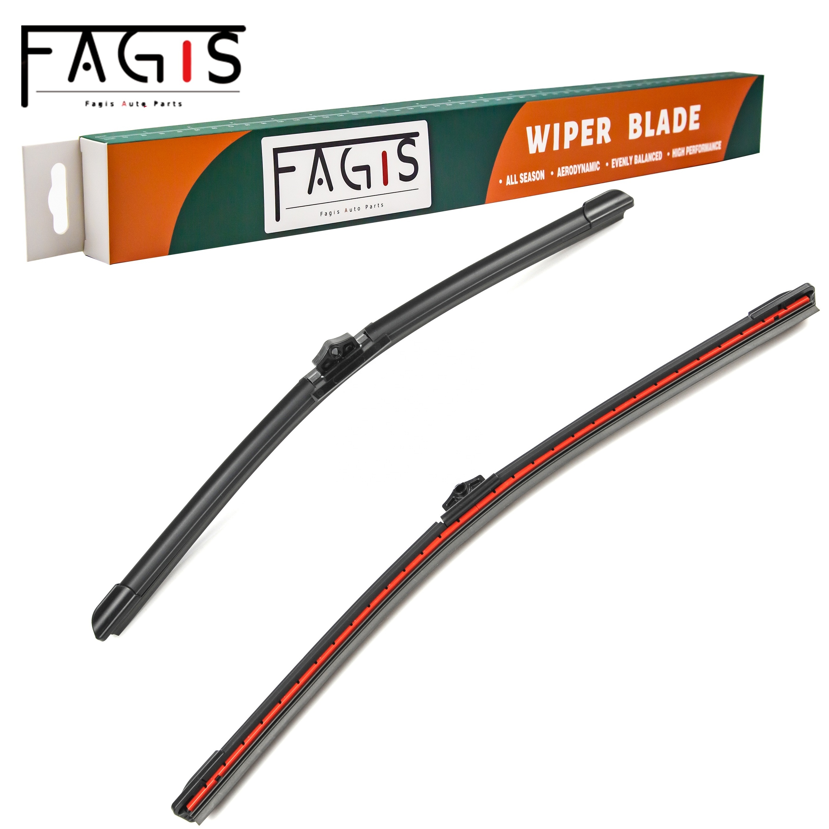 Fagis PC Multi-Function Soft Wiper Universal Car Soft Hybrid Car Window Clean Frame Windshield Car Wiper