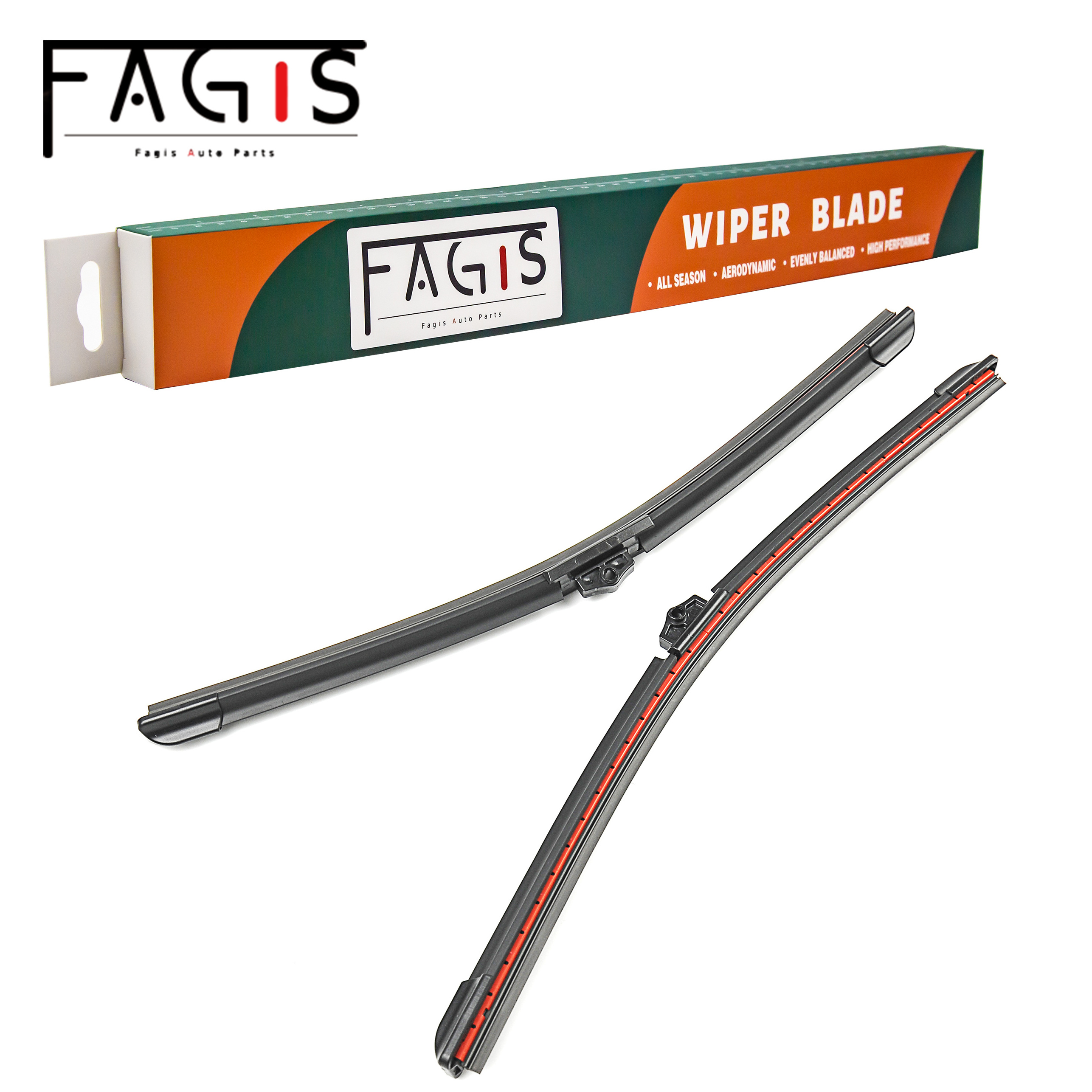 Fagis PC Multi-Function Soft Wiper Universal Car Soft Hybrid Car Window Clean Frame Windshield Car Wiper