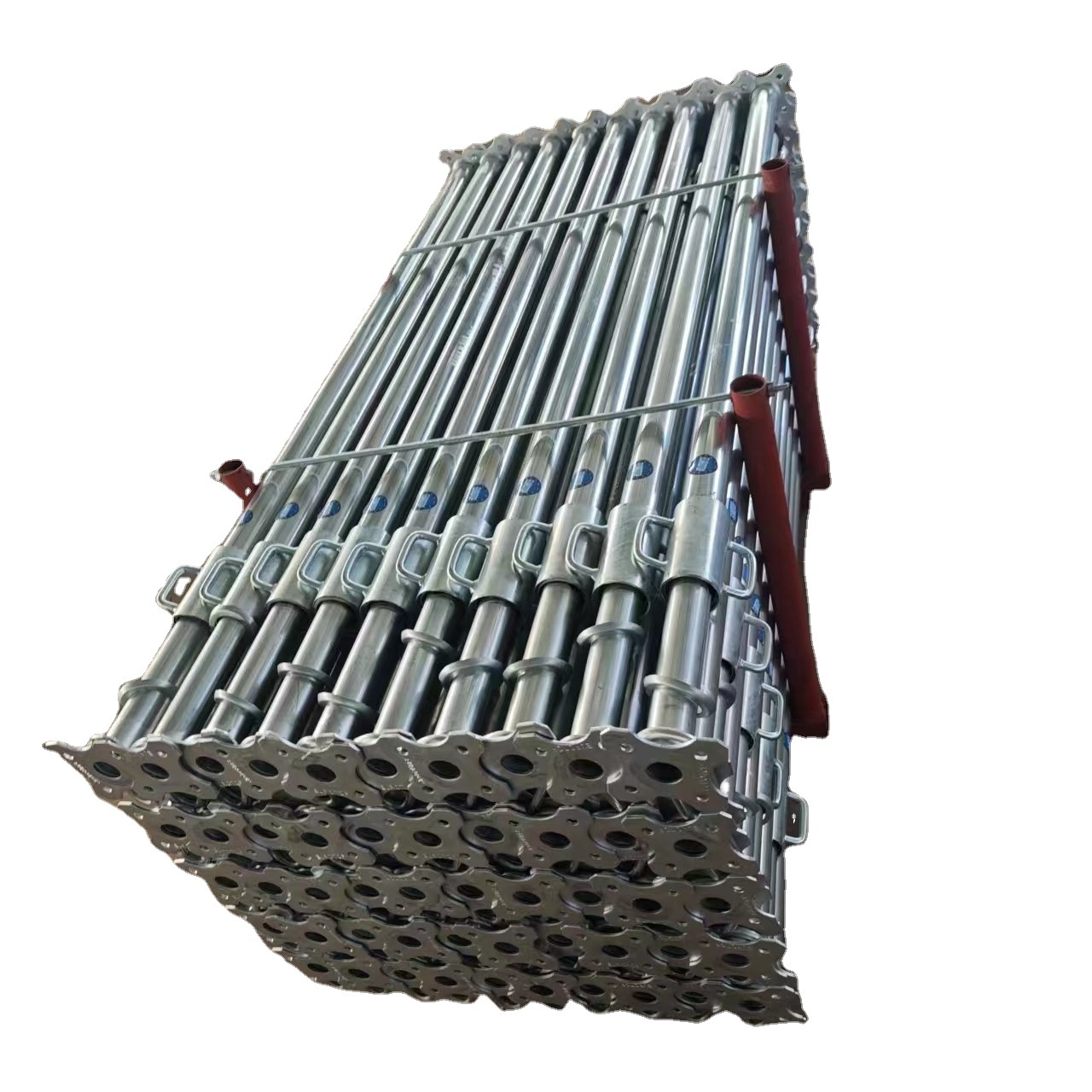 Construction and Use of retractable adjustable steel support adjustable height scaffolding steel props