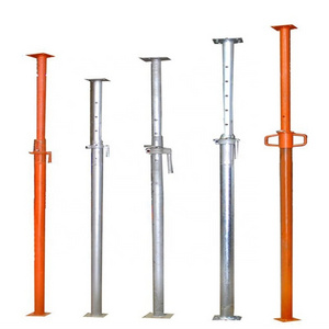 Reliable China Factory Supplier Adjustable Height Steel Support Used Scaffolding Props acrow prop