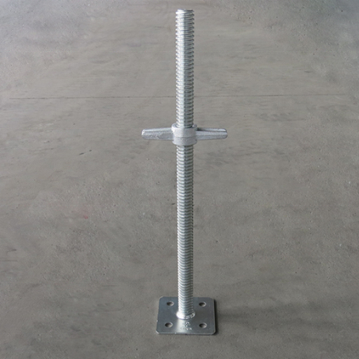 7 Steel prop Telescopic jack base shoring post for construction to increase scaffolding height adjustable