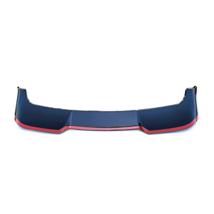 Car Universal ABS Glossy black red-line Rear diffuser For Honda CRV 2023 Modified parts Rear Wing Spoiler