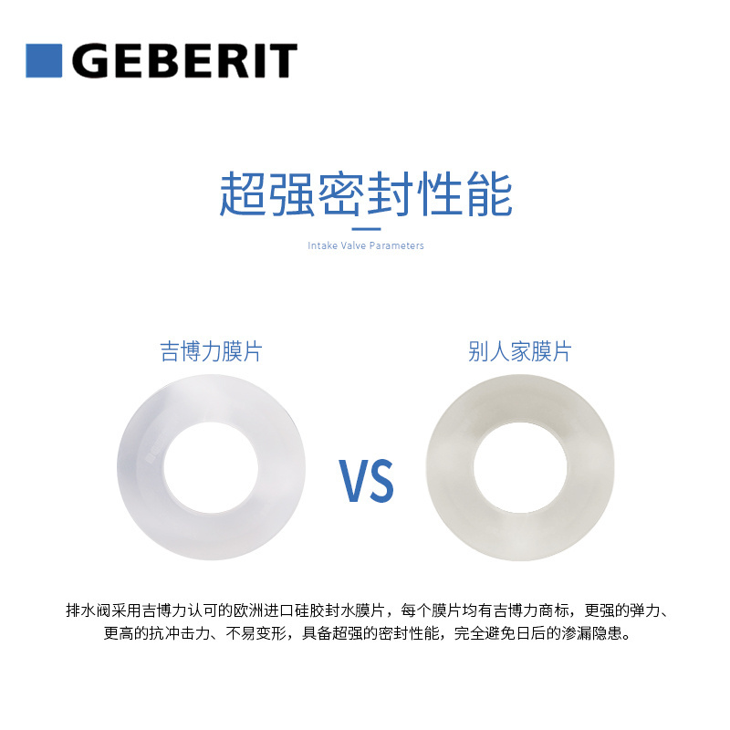 353 GEBERIT accessory outlet valve seal for Typ280 Typ260 Typ250 Typ250s Typ220s Typ210 Typ200 flushing mechanism