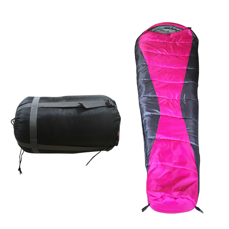 Factory Supply Camping Essentials Cold Weather Sleeping Bag Camping Polyester Waterproof Sleeping Bag