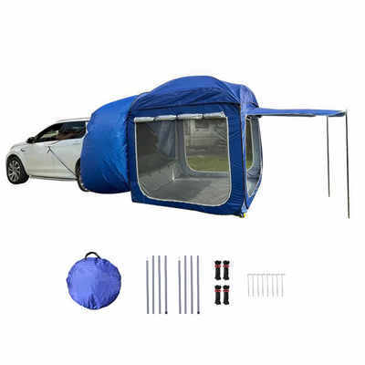 2*2*2m cube Portable SUV car rear back pickup Tailgate tent for Camper Trailer Tents With Awning