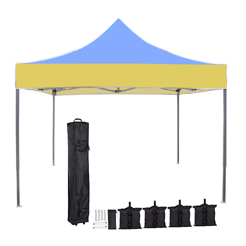 Factory Direct Sell Folding Stretch Outdoor 10x10 Gazebo Promotional Exhibition Advertising Trade Show Canopy Tent For Events