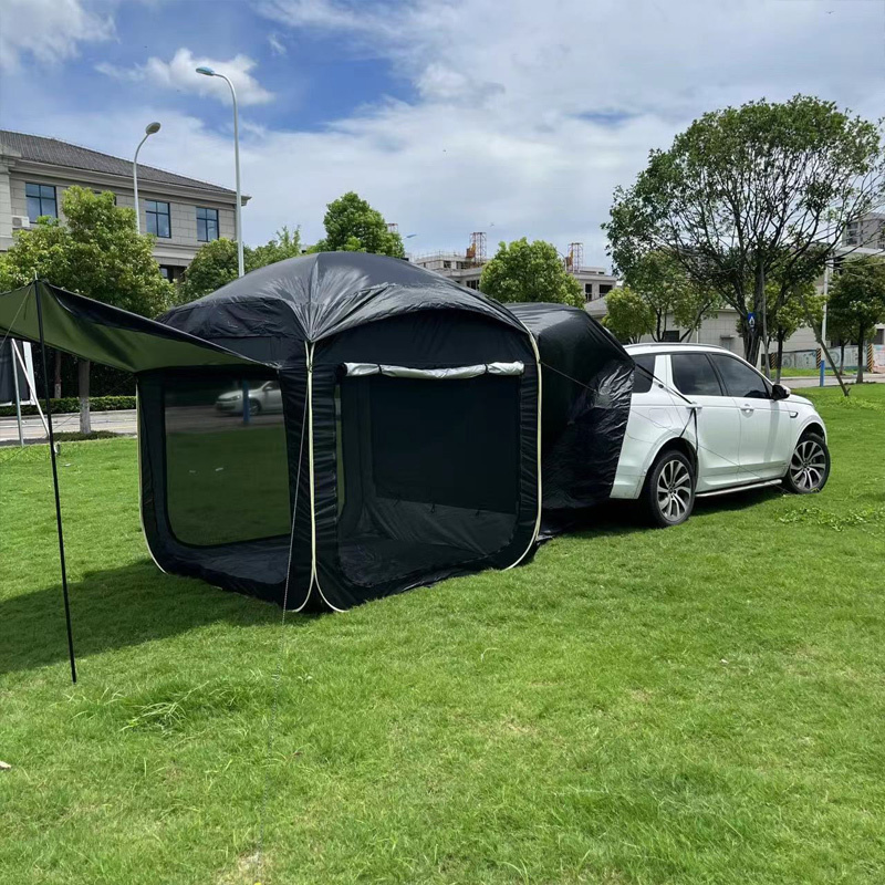 2*2*2m cube Portable SUV car rear back pickup Tailgate tent for Camper Trailer Tents With Awning