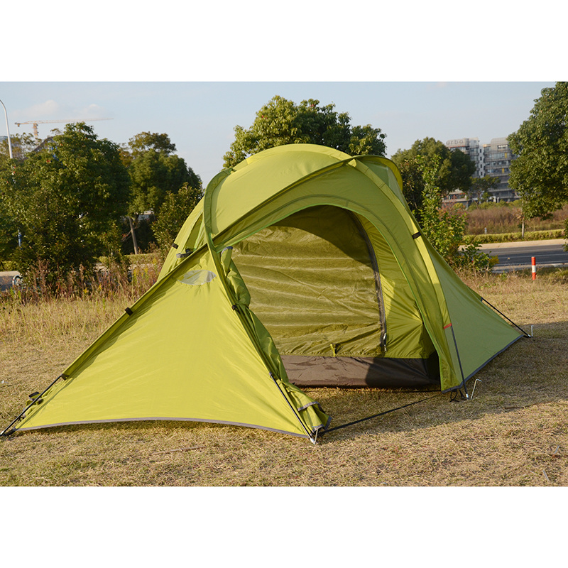 Custom 3-4Person tents camping outdoor waterproof large camping tent