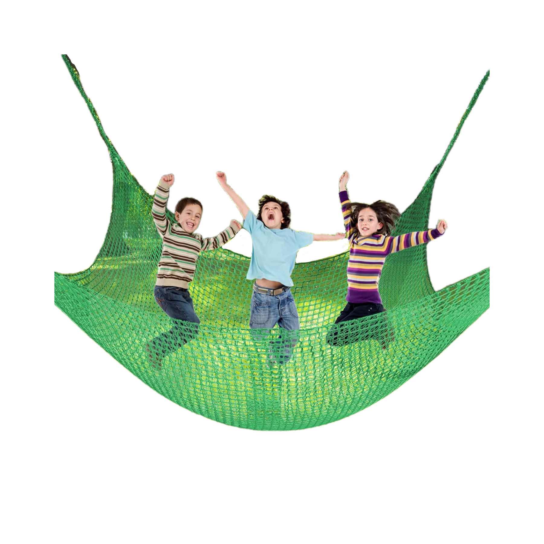 Good quality plastic garden net reinforce net hammock loft hammock net with rope