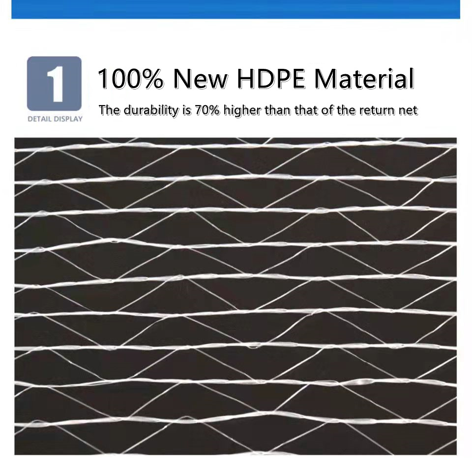 High quality 100% new material HDPE pallet net wrap agriculture Pallet Wrap Net For Packing