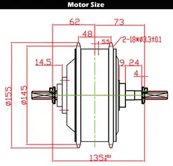 High click Fat Tire  2 wheel 350w 500w adult citycoco electric motor