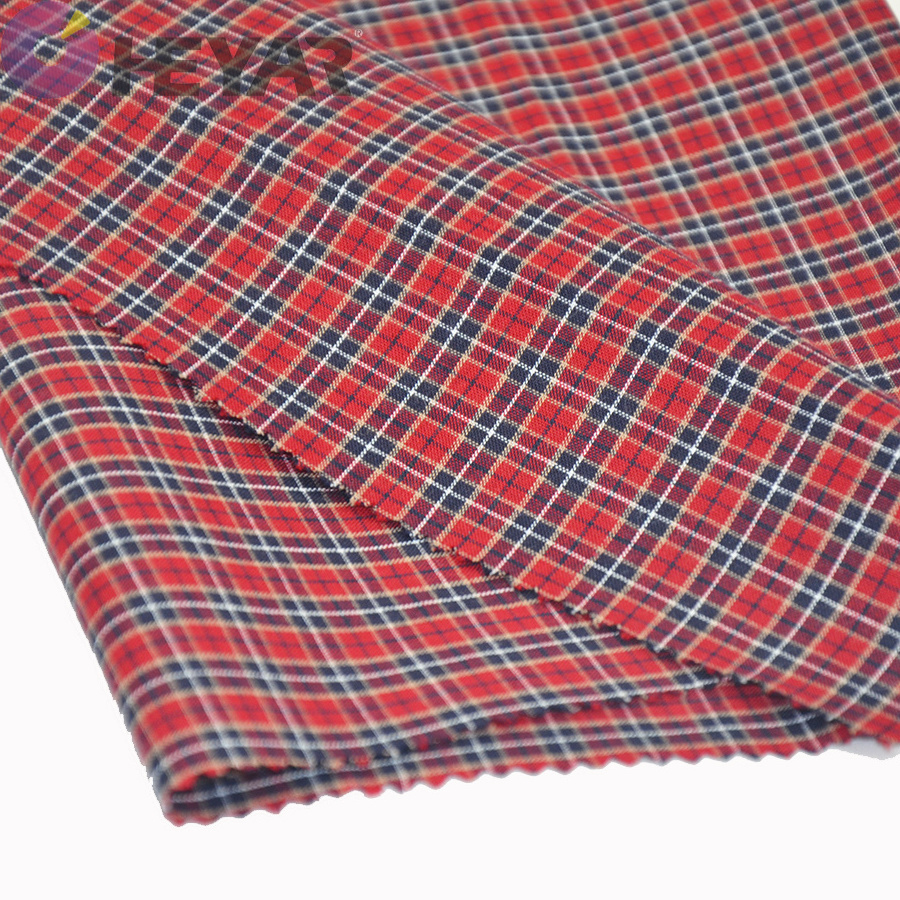 jiangsu check strip woven kids soft flannel yarn dyed plaid design 100% cotton school uniform fabric for shirt