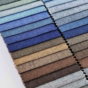 high quality upholstery fabric  for sofa furniture polyester linen fabric