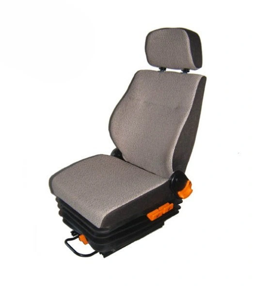 High Quality Tractor Grader Driver Seat with Angle Adjustable Armrest for Cruise Freighter Heavy Machinery