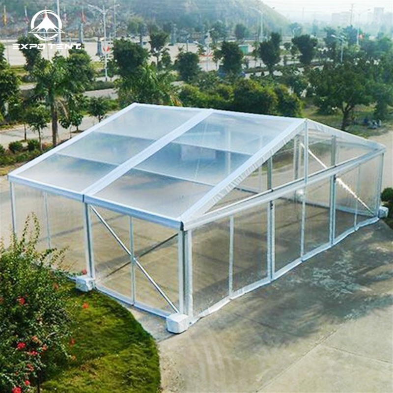 Luxury Clear 10x60m Transparent Wedding Tent Or Tents For 200 People Events