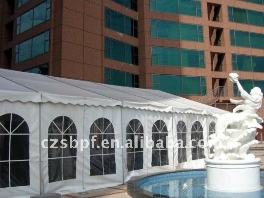 Large Aluminum Frame church tents for Events Outdoor Marquee 15x30m tent