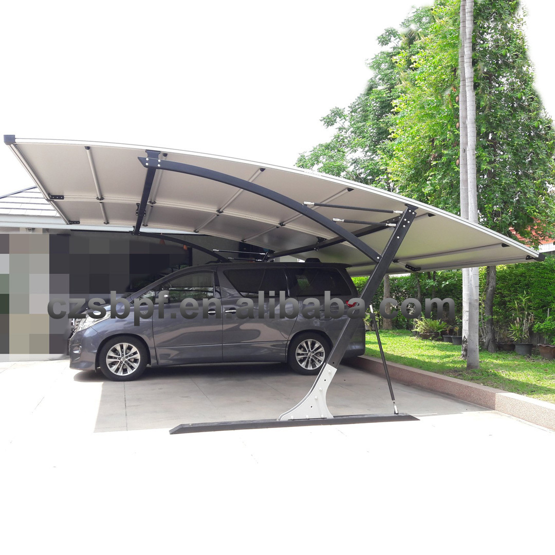 Hot Sale Easy up Carport Tent Garages, Canopies & Carports Car Parking Shed Car Metal Steel with Zinc Coating Aluminum Everyday