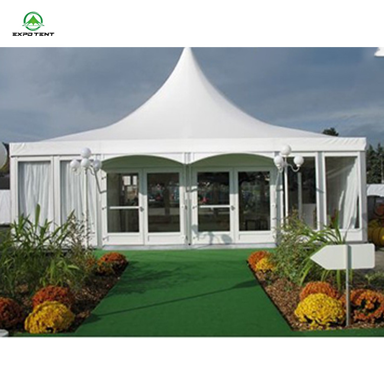 Marquee Gazebo Canopy Trade Show Tent Outdoor Tent Instant Custom Easy 10x10 15x15 Aluminium High Peak Tent 850g/m2 PVC Fabric