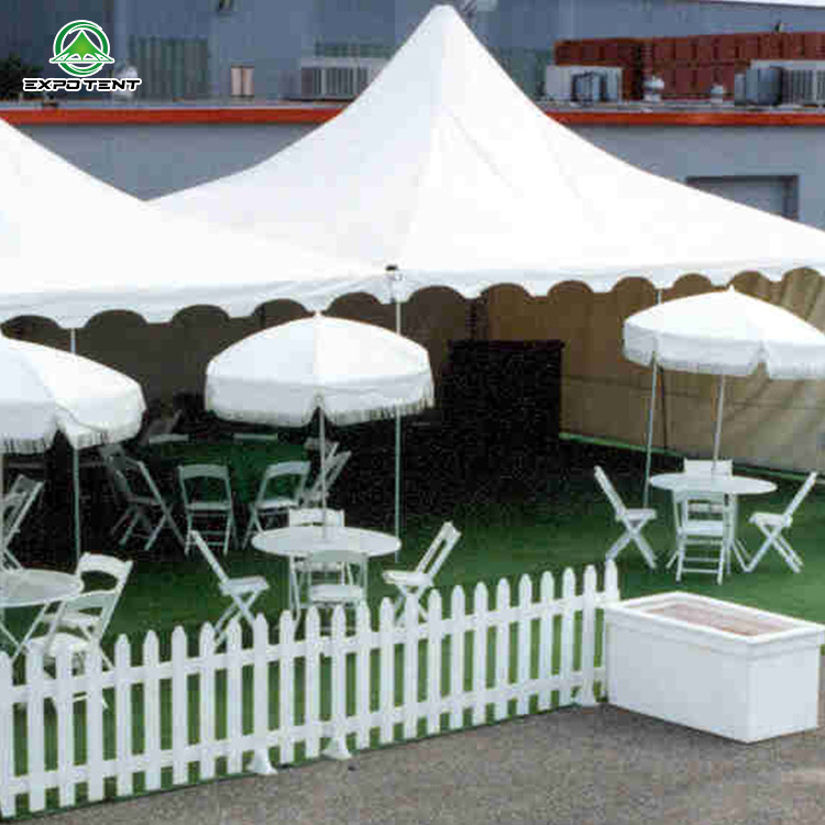 Event gazebo Marquee Tent Top Sale 4x4 5x5 Aluminum Alloy China Frame Party Wedding High Peak Tent 850g/m2 PVC Fabric Custom